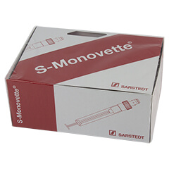 S-Monovette mit reduziertem Probenvolumen,