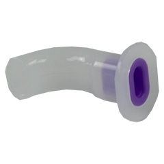 Guedel-Tubus Flexicare Gr. 0000, helllila, 3 cm