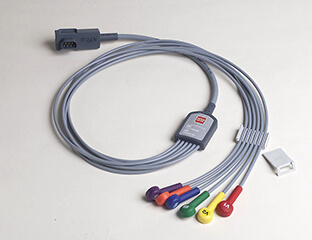 LIFEPAK 12/15, EKG-Kabel 6-polig