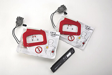 LIFEPAK CHARGE-PAK Set XL mit 2 Paar