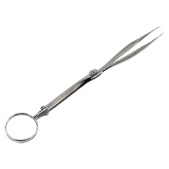 Splitterpinzette Feilchenfeld, 11 cm
