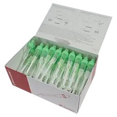 S-Monovette Citrat 3,2%, 3 ml, Verschluss transparent/grün, (LxØ): 75 x 13 mm, 