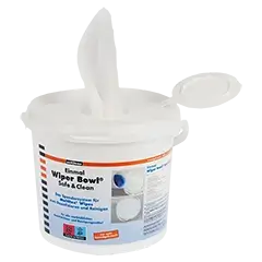 zetClean Wiper Bowl Safe & Clean
