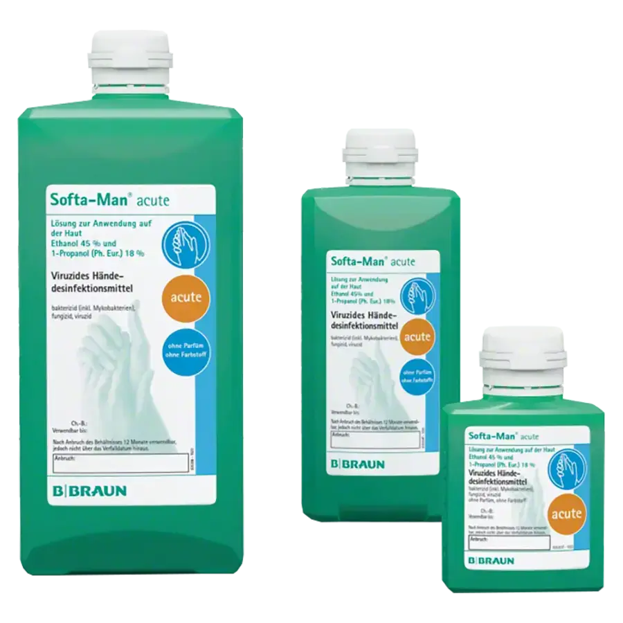 Softa Man acute Händedesinfektion 100 ml