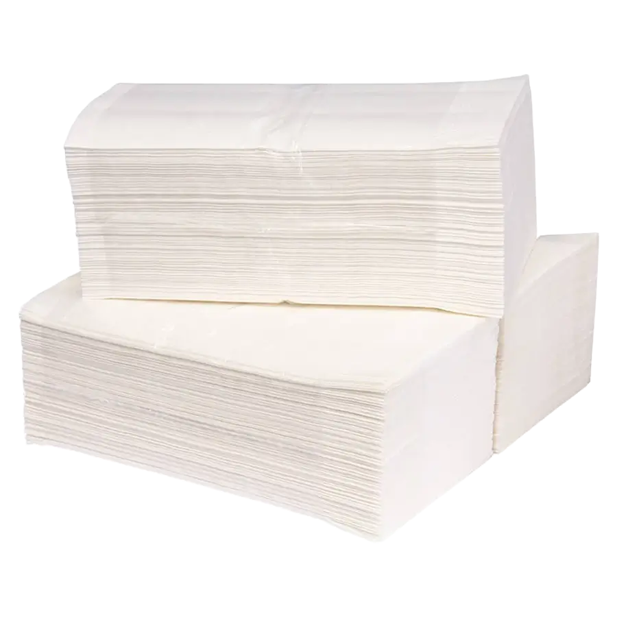 Papierhandtücher Fripa weiß 1-lagig ZZ-Falz 25 x 23cm