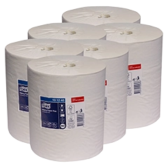 Papierrollen M2-Tork Plus 2-lagig - weiß