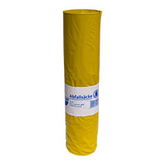 Abfallbeutel 120 ltr. gelb, 700 x 1100 x 0,06 mm, LDPE