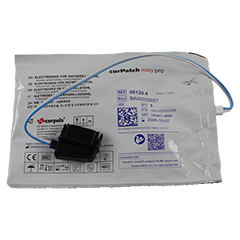 corPatch easy Pro pre-connected Defi-Elektroden (Paar) für Corpuls CI, C 3 SLIM, C3 Touch und CAED