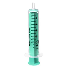 INJEKT 10 ml LL zentrisch, grüner Kolben