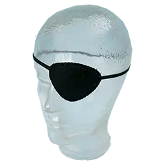 Augenklappe schwarz