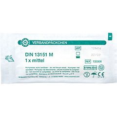 Verbandpäckchen groß nach DIN 13151