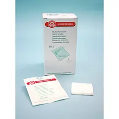 Mullkompressen 10 x 10 cm - steril -