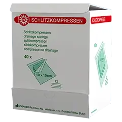 Schlitzkompresse steril