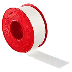 Rudaplast 9,14 m x 2,5 cm, weiß