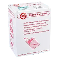 RUDAFILM Wundschnellverband, transparent,