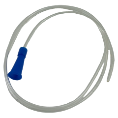 Magensonde CH 08, 100 cm lang, steril, blau