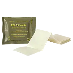 CELOX Z-gefaltete Gauze 1,52 m x 7,6 cm