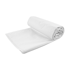 Patientendecke 8-lg 340g weiß, 110x190cm