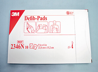 Defib Pads, Defibrillationsauflagen