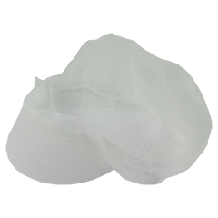 Einmal-Kopfhaube, Barett, mit Schirm,