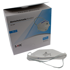 Atemschutzmaske Komfort, FFP3 NRD mit Ventil