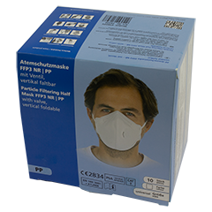 Atemschutzmasken FFP3 NR mit Ventil