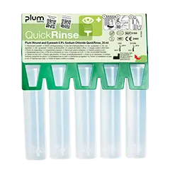 QuickRinse Mini Augenspülampullen