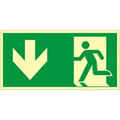 Rettungszeichen Notausgang
