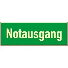 Rettungszeichen langnachleuchtend