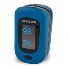 Fingerpulsoximeter PC-60B Strong, blau