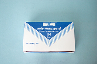 Holzmundspatel, 15 cm lang