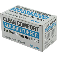 Alkohol-Tupfer 3 x 3 cm