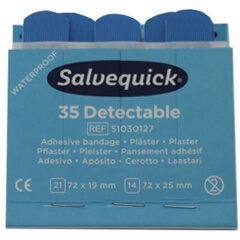 Salvequick Pflasterstrips Detectable
