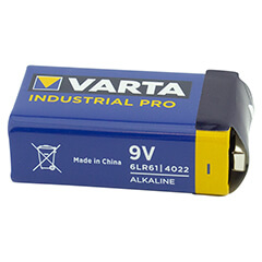 Batterie 9 V Block