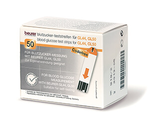 GL44 / GL50 Blutzucker-Teststreifen