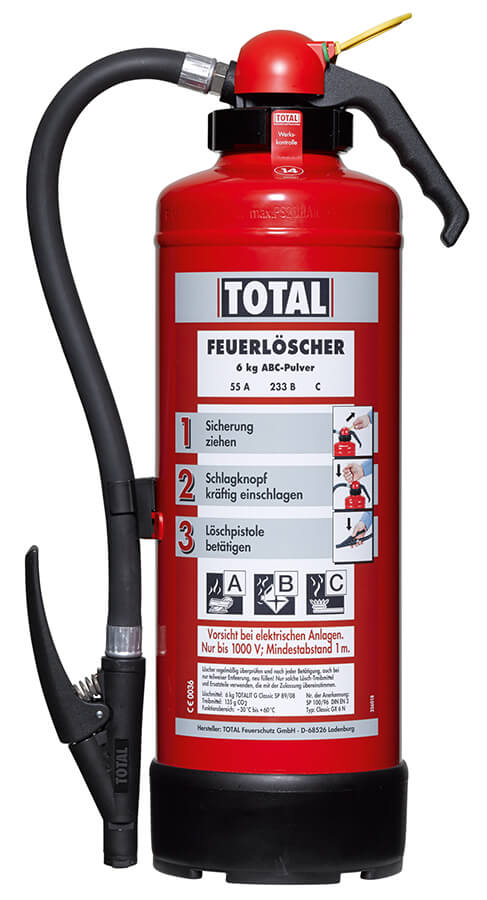 Feuerlöscher versch. Typen 1kg/2kg/5kg/6kg/6L ABC ABF B Pulverlöscher CO2  Schaum