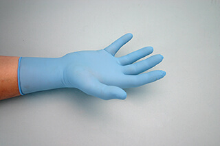 NITRIL-Handschuhe - blau - Größe XL