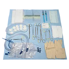 Thorax-Drainage-Anlage-Set DUO Plus