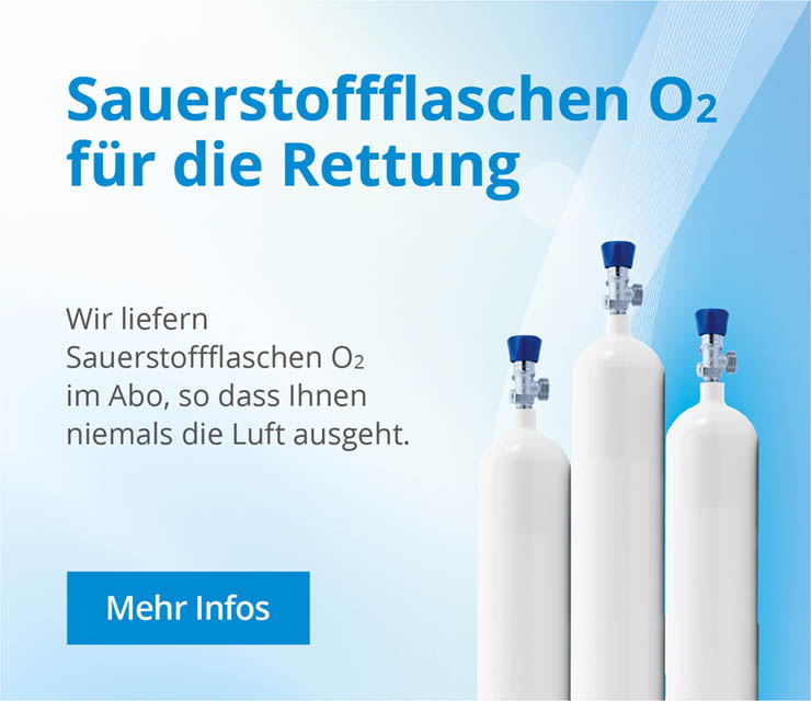 Sauerstoff-Lieferung Rettungsdienst