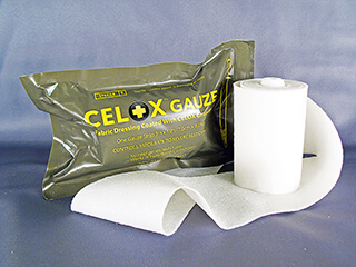 CELOX Gauze Rolle 7,6 cm x 3 m