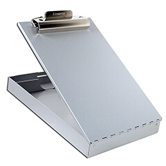 Formularhalter mit Box, Aluminium